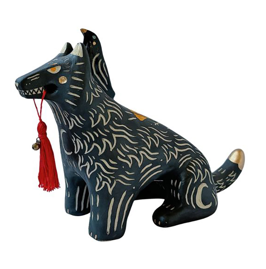 Wolf and Crow Guardian Totem (Shirley Jackson - LIONINTHETREES) - Image 3